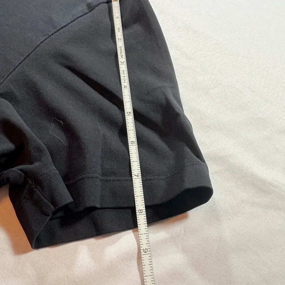 Banana Republic Polo Shirt Mens Large Black Pima Cotton Short Sleeve Casual